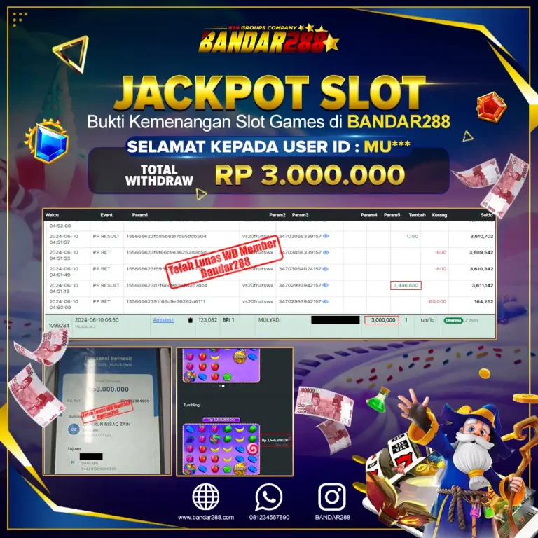 BUKTI JP DI BAYAR LUNAS Rp 3.000.000